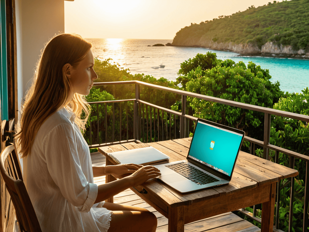 how to stay productive remotely