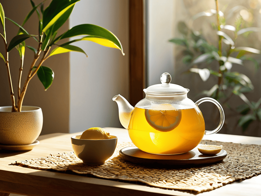 Detox Routine Harmony morning tea