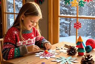 DIY holiday decorations for kids