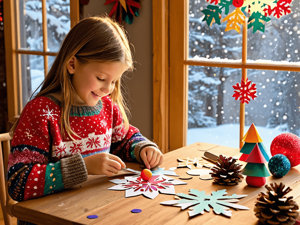 DIY holiday decorations for kids