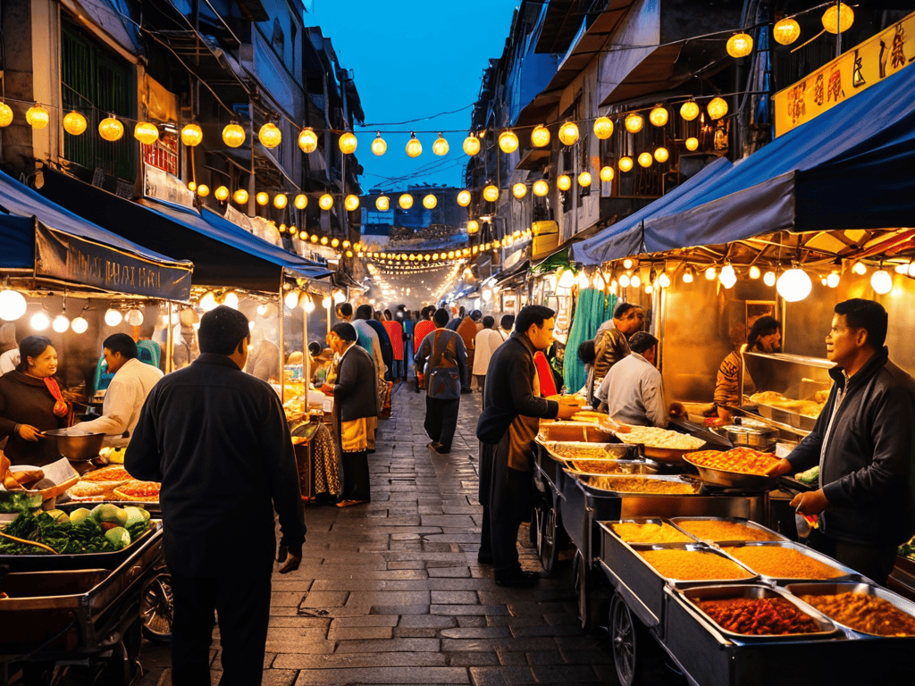 Street food culture in action