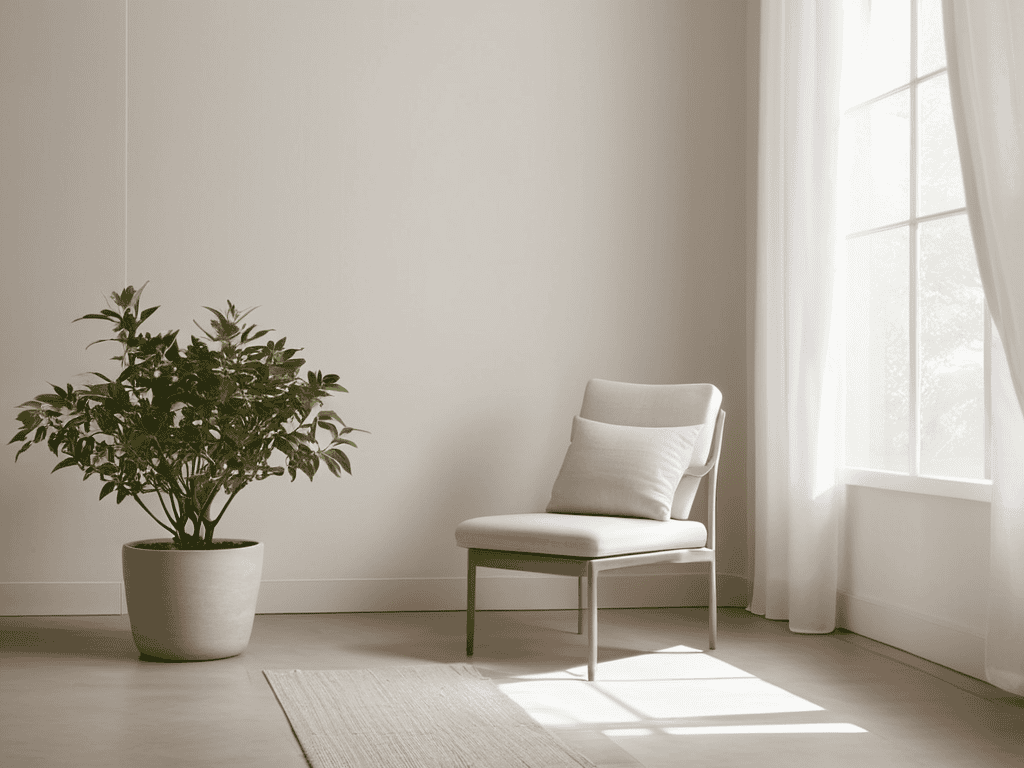 Calm Tech Proactive UI design concept