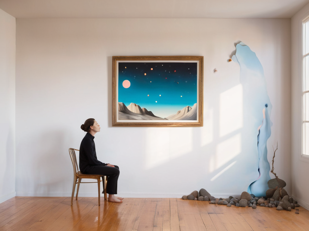 Beyond Reality Warp art piece