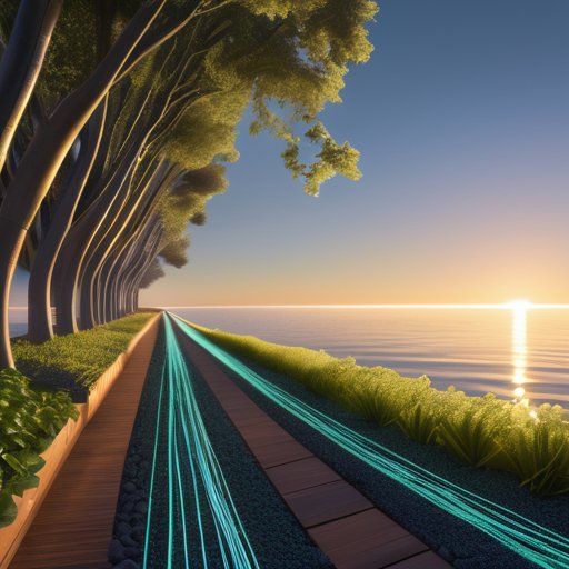 Weaving Fiber Optic Threads Secure Paths for a Greener Future