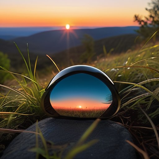 Gentle Horizons, Safe Gazes with solar glasses