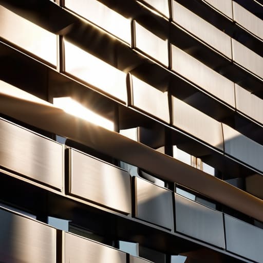 Automated Louver Solar Shading Actuators in action.