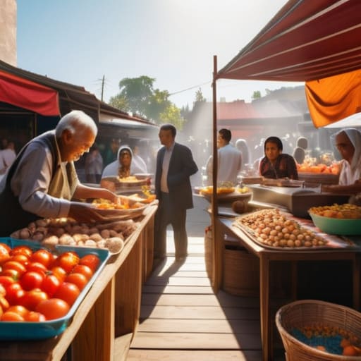 How food markets became social spaces.