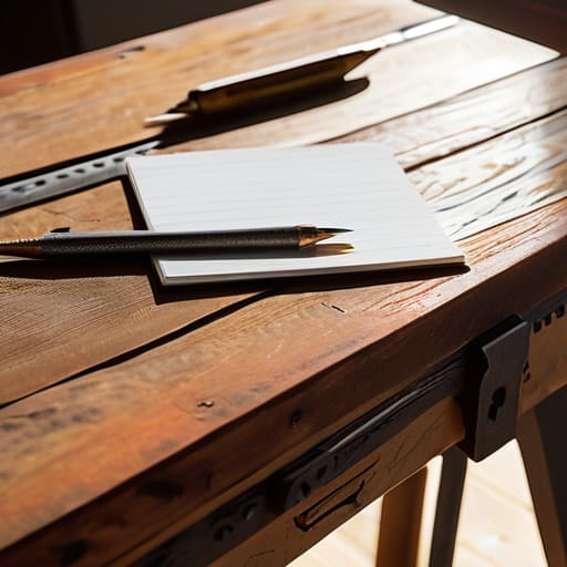 Upcycling Interior Doors Into Worktables With Intention